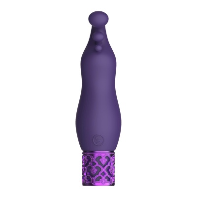 Exquisite - Rechargeable Silicone Bullet - Purple - 1