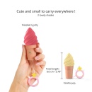 Stymulator Raspberry Jolly z 10 trybami wibracji, silikon/ABS, 9,6 x ø4 cm - 3