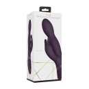 Wibrator królik Niva 360degrees Rabbit Purple - obrotowa stymulacja punktu G i łechtaczki, 3 silniki, długość 21,5 cm - 1