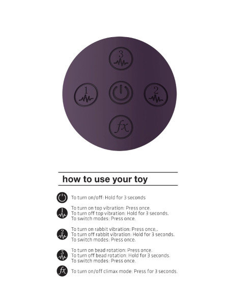 Niva - 360degrees Rabbit - Purple