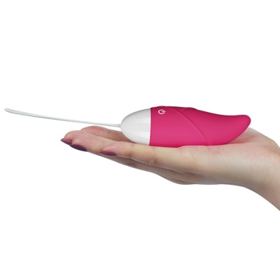 Bezprzewodowe jajko wibracyjne z pilotem – 10 trybów, silikon, różowy, 9.8 cm - 1 2