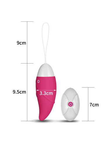IJOY Wireless Remote Control Rechargeable Egg Pink