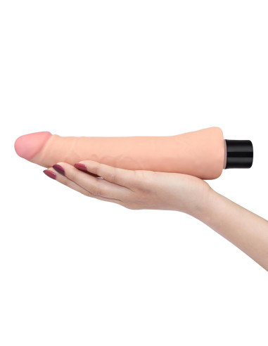 9"" REAL SOFTEE Vibrating Dildo