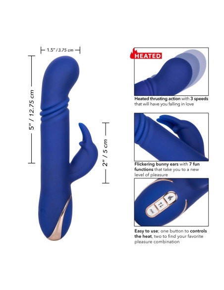Heated Thrusting G Rabbit Blue