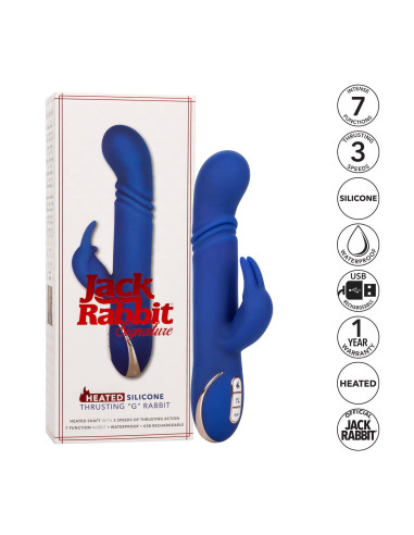 Heated Thrusting G Rabbit Blue