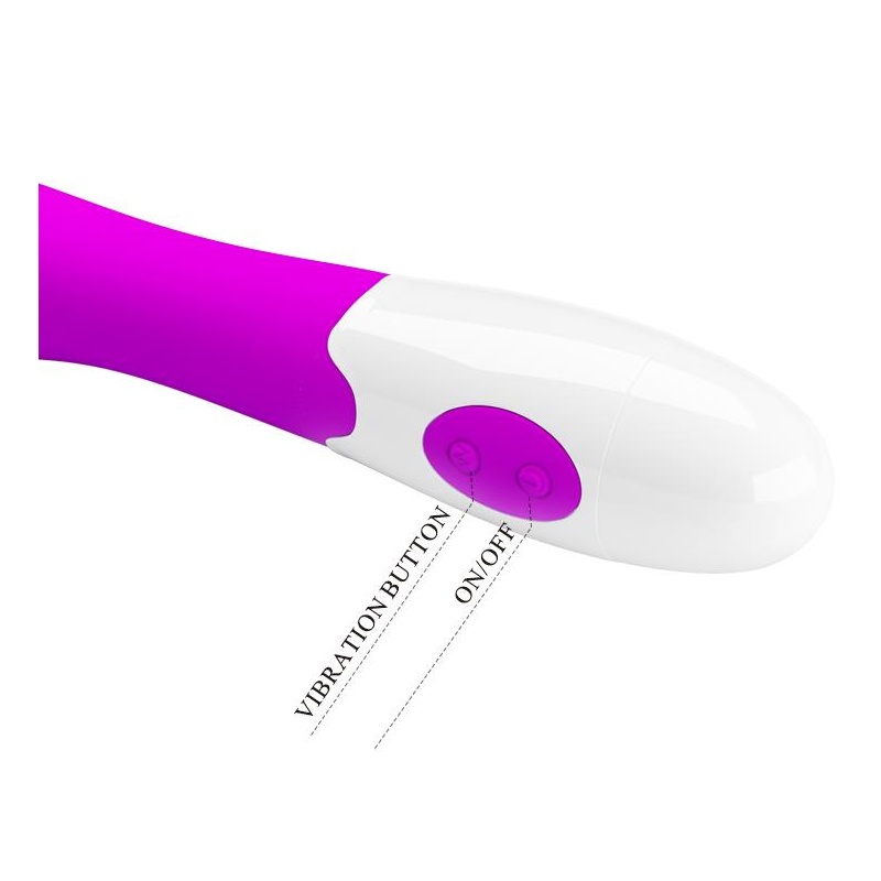 Wibrator do punktu G Elemental z 30 trybami wibracji (19 cm) - 7