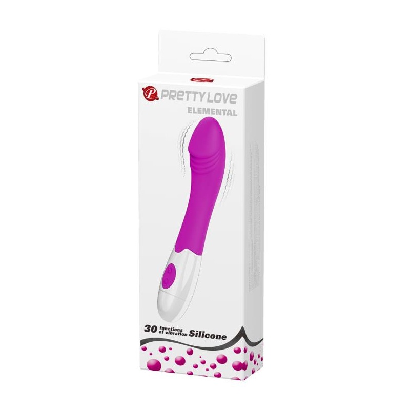 Wibrator do punktu G Elemental z 30 trybami wibracji (19 cm) - 8