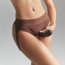 HARNESS LINGERIE HEROINE - XL - CHOCOLATE - 1
