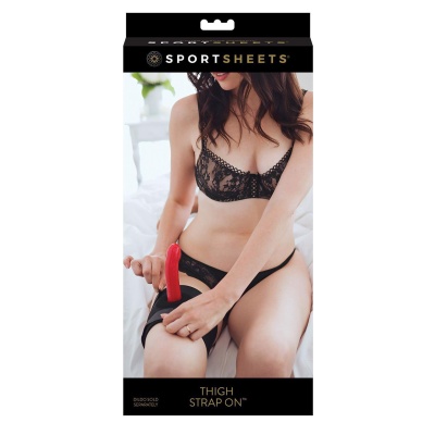 SPORTSHEETS THIGH STRAP-ON - 1