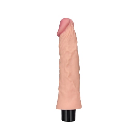 Wibrator Real Softee 20,3 cm Beżowy z Wibracjami - 2