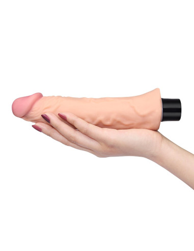 8"" REAL SOFTEE Vibrating Dildo