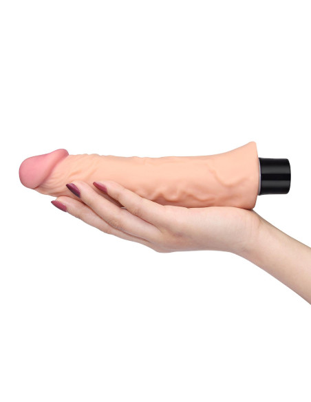 8"" REAL SOFTEE Vibrating Dildo