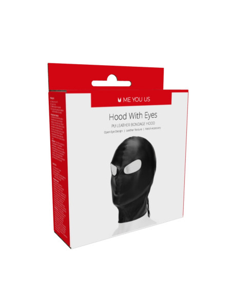 Me You US Hood with Eyes Pu Leather