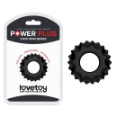 Pierścień erekcyjny Power Plus Cockring elastyczny czarny 2–4 cm - 1