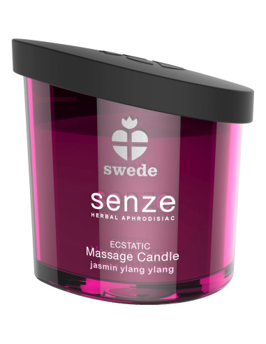 Swede - Senze Ecstatic Massage Candle Jasmine Ylang Ylang 