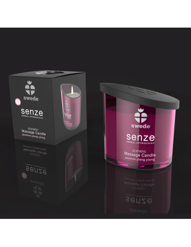 Swede - Senze Ecstatic Massage Candle Jasmine Ylang Ylang 