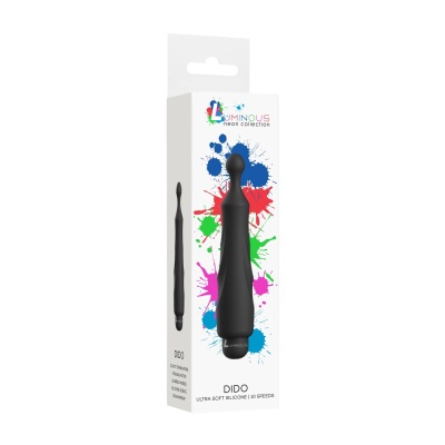 Dido - ABS Bullet With Sleeve - 10-Speeds - Black - 1