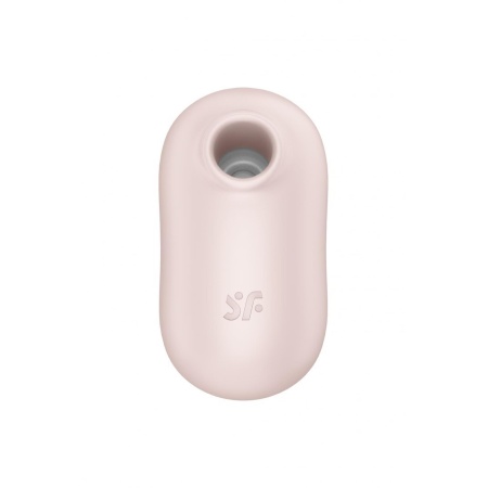 Stymulator łechtaczki Pro To Go 2 beige - fale powietrzne i wibracja, długość 9 cm, dysza 1,9 cm - 3