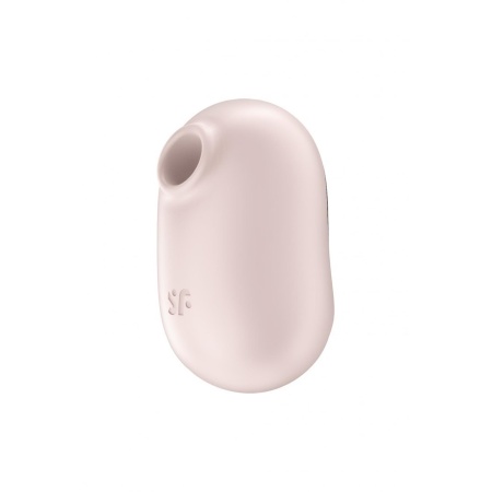 Stymulator łechtaczki Pro To Go 2 beige - fale powietrzne i wibracja, długość 9 cm, dysza 1,9 cm - 4