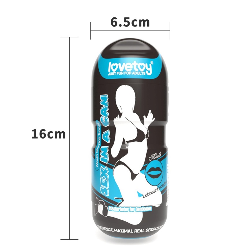 Masturbator wibrujący usta Mouth Stamina Tunnel 16 cm - 2