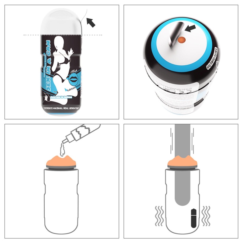Masturbator wibrujący usta Mouth Stamina Tunnel 16 cm - 4