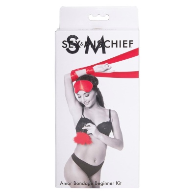 SPORTSHEETS SM AMOR BONDAGE BEGINNER KIT - 1