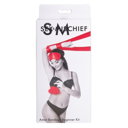 SPORTSHEETS SM AMOR BONDAGE BEGINNER KIT - 1