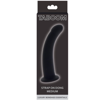 Strap-On Dong Medium Black - 1 2