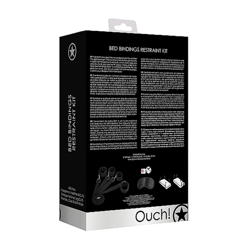 Bed Binding Restraint Kit - Black - 4