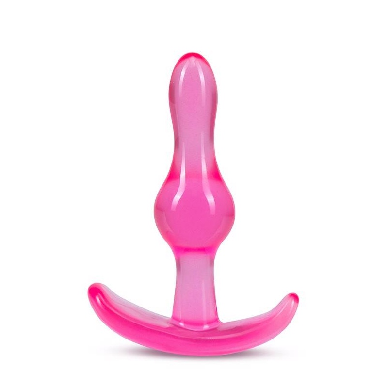 Korek analny Curvy - stożkowy kształt, TPE, długość 8,9 cm, średnica 2,5 cm - 2