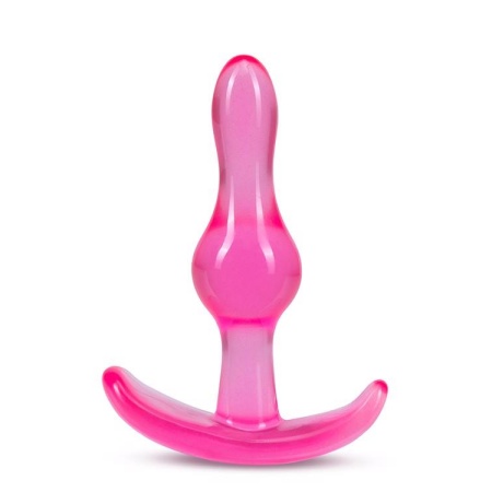 Korek analny Curvy - stożkowy kształt, TPE, długość 8,9 cm, średnica 2,5 cm - 2