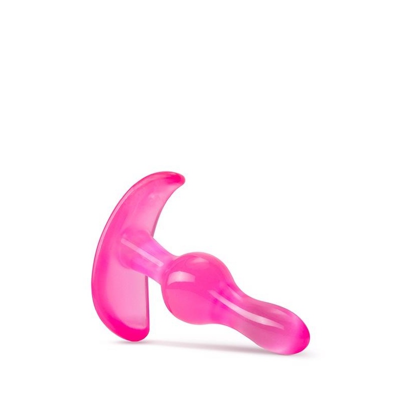 Korek analny Curvy - stożkowy kształt, TPE, długość 8,9 cm, średnica 2,5 cm - 4