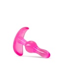 Korek analny Curvy - stożkowy kształt, TPE, długość 8,9 cm, średnica 2,5 cm - 4