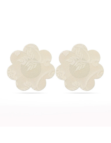 Lace Heart and Flower Nipple Pasties (2 Pack)