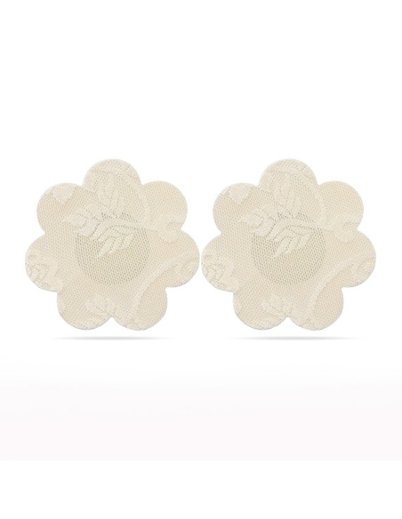 Lace Heart and Flower Nipple Pasties (2 Pack)