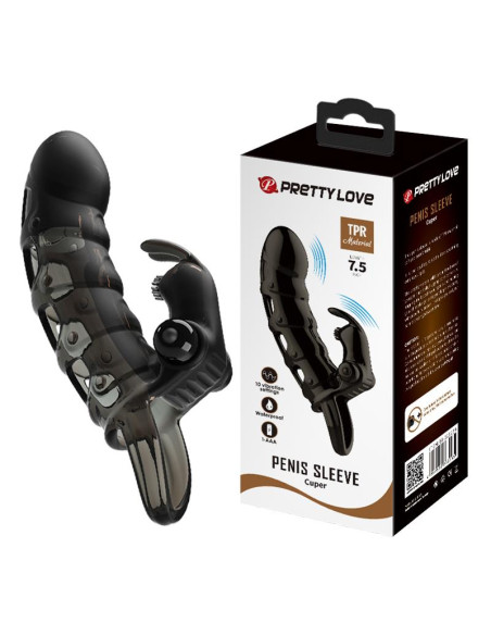 PRETTY LOVE -Cuper PENIS SLEEVE, 10 vibration functions