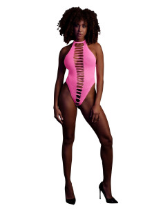 High-Cut Body - Neon Pink - XS/XL