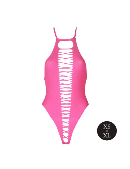High-Cut Body - Neon Pink - XS/XL