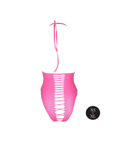 High-Cut Body - Neon Pink - XS/XL