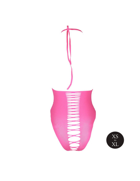 High-Cut Body - Neon Pink - XS/XL