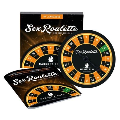 Gra erotyczna Sex Roulette Naughty Play z 24 wyzwaniami dla par - 1