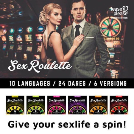 Gra erotyczna Sex Roulette Naughty Play z 24 wyzwaniami dla par - 6