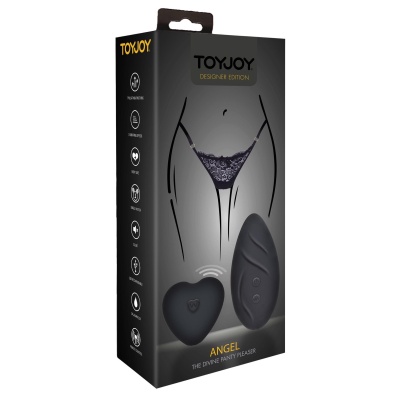 Wibrator do majtek TOYJOY Angel Panty Vibe z pilotem 9,3 cm - 1 2