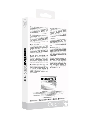 Lace Eye-Mask - Royal