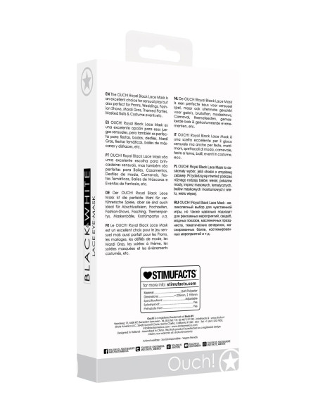 Lace Eye-Mask - Royal