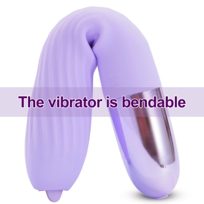 Wibrator-Silicone Vibrator USB, 10 vibration modes, Heating - 1 2