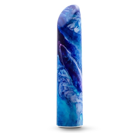 Wibrator Mesmerize Power Vibe Azure - silnik Rumble Tech™, 10 trybów, IPX7, 10,1 × 2,3 cm - 2