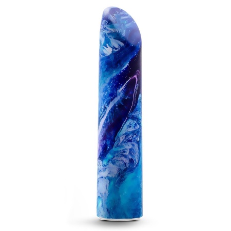 Wibrator Mesmerize Power Vibe Azure - silnik Rumble Tech™, 10 trybów, IPX7, 10,1 × 2,3 cm - 4