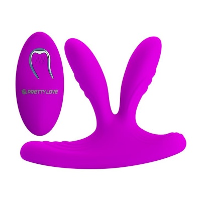 Wibrator Magic Finger z podwójną stymulacją, 22 cm - 1 2