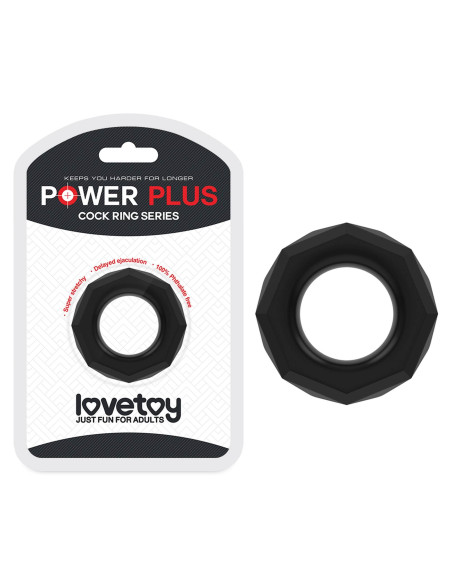 POWER PLUS Cockring Black